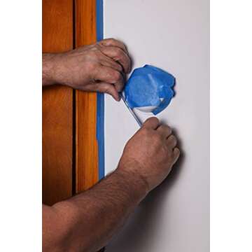 Multi-Surface Blue Painters Tape - 1 Inch Masking Tape for Painting, Crafts and DIY - Professional Grade Paint Tape, UV Resistant - 0.94 Inches x 60 Yards (12 Rolls)