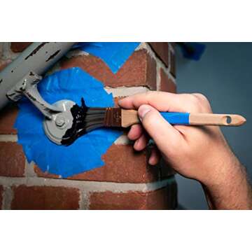 Multi-Surface Blue Painters Tape - 1 Inch Masking Tape for Painting, Crafts and DIY - Professional Grade Paint Tape, UV Resistant - 0.94 Inches x 60 Yards (12 Rolls)