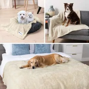 PetAmi Waterproof Blanket for Dogs & Cats - Cozy & Soft