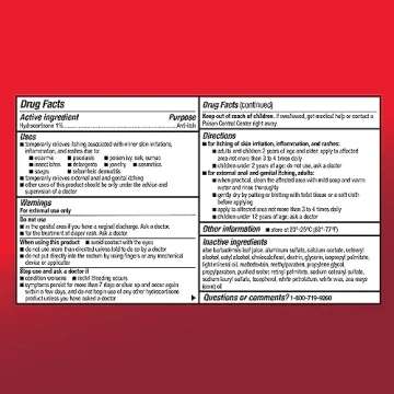 Amazon Basic Care 1% Hydrocortisone Anti-Itch Cream 2oz