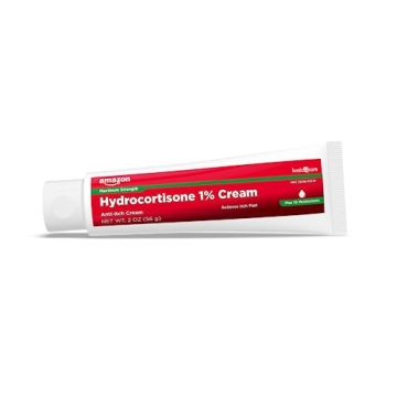 Amazon Basic Care 1% Hydrocortisone Anti-Itch Cream 2oz