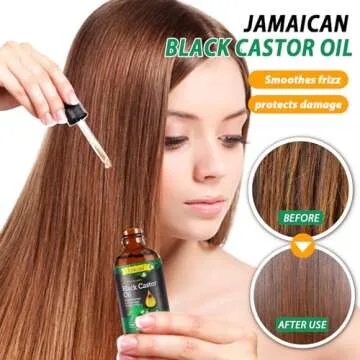 Jamaican Black Castor Oil for Hair Growth and Skin Care