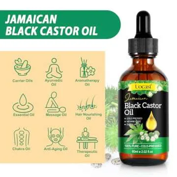 Jamaican Black Castor Oil for Hair Growth and Skin Care
