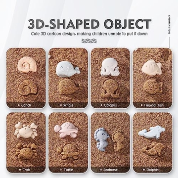 MarcZero Silicone Beach Toys for Toddlers - Eco-Friendly 11Pcs