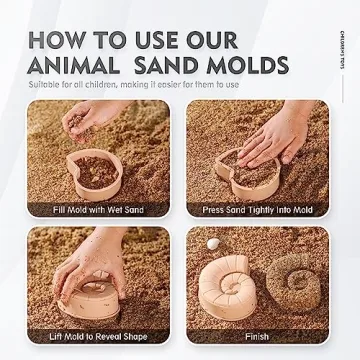 MarcZero Silicone Beach Toys for Toddlers - Eco-Friendly 11Pcs