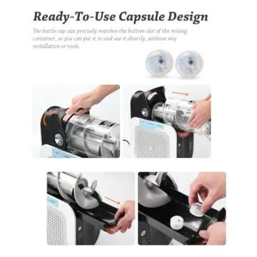 Reusable LED Capsule Lights for Ninja Slushi Machines