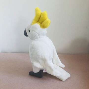 TAMMYFLYFLY Cockatoo Plush, Stuffed Animal, Plush Toy, Gifts for Kids, Cuddlekins 11 Inches