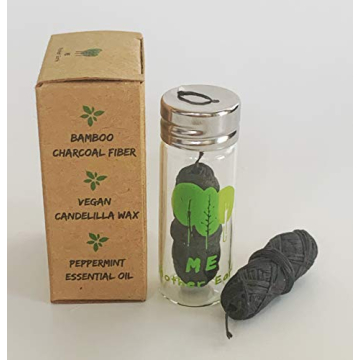 Biodegradable Bamboo Charcoal Dental Floss - Eco Friendly