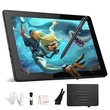 Frunsi Drawing Tablet No Computer Needed, 10inch Standalone Drawing Tablet with Pen Stylus, IPS FHD,...