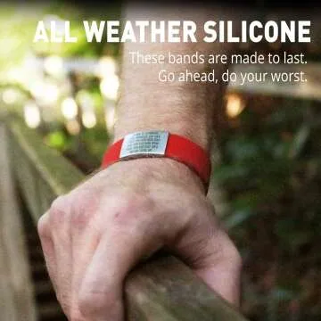 Road ID Bracelet - Silicone Identification for Athletes