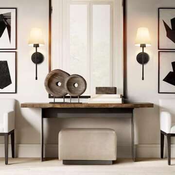 ShineTech Wall Sconces Set of 2 in Retro Style