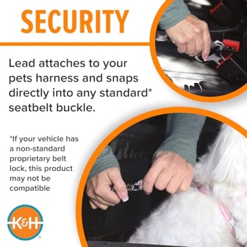 K&H Buckle N' Go Dog Car Seat for Safe and Comfortable Rides