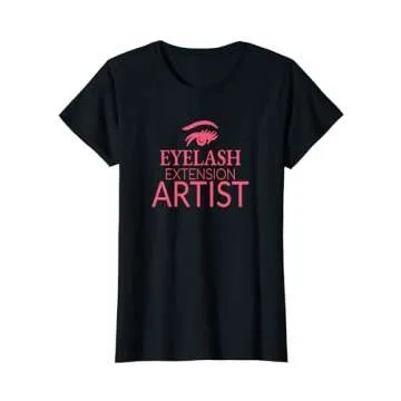Women’s Eyelash Extension Artist Shirt - Perfect for Beauty Professionals