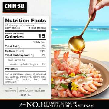 Premium Chin-Su Fish Sauce - Authentic Vietnamese Flavor