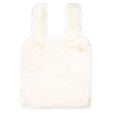 Chic Me Plus Faux Fur Wrist Tote Bag for Women