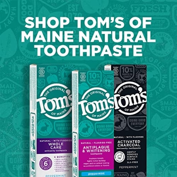Tom's of Maine Natural Luminous White Toothpaste - Clean Mint