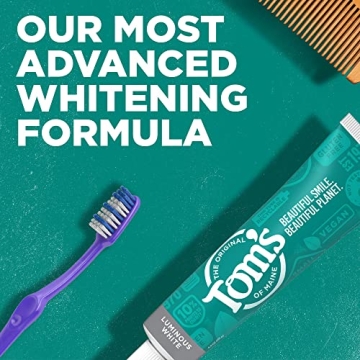 Tom's of Maine Natural Luminous White Toothpaste - Clean Mint