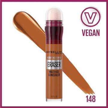 Maybelline Instant Age Rewind Eraser Dark Circles Treatment Multi-Use Concealer, 148, 1 Count (Packa...