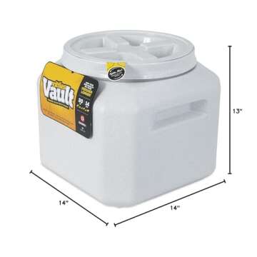 Gamma2 Vittles Vault Dog Food Storage Container with Airtight Lid, holds up to 25-30 Pounds of Dry P...