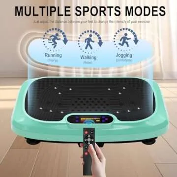 HOTWAVE Vibration Plate Exercise Machine for Lymphatic Drainage, Power Vibrating Plates Platform for Weight Loss - Whole Body Waver Shaker Vibration Plate Machine Home Gym Shaping Fitness Workout
