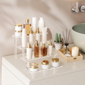 WINKINE Acrylic Display Stand for Perfumes and Collectibles