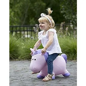 Farm Hoppers Fantasy Unicorn Bouncing Hopper for Toddlers