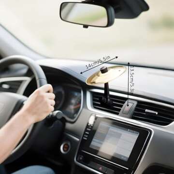 2025 Upgrade Car Cymbal Air Vent Crash - Music Accessory