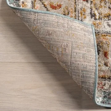 nuLOOM Oriental Rug Vintage Design Durable Easy Clean