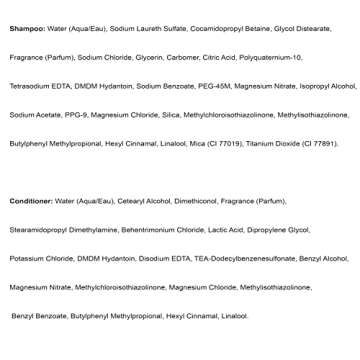 Daily Shampoo and Conditioner Set for All Hair Types