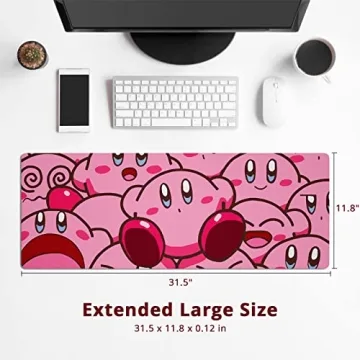 Large Anime Mouse Pad for Gaming and Office Use