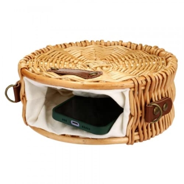 Round Rattan Bag, Pearl Purse, Summer Tote Bag, Top Handle Handbag, Beach Bag Purse for Women, Top Handle Handbag