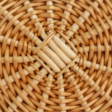 Round Rattan Bag, Pearl Purse, Summer Tote Bag, Top Handle Handbag, Beach Bag Purse for Women, Top Handle Handbag