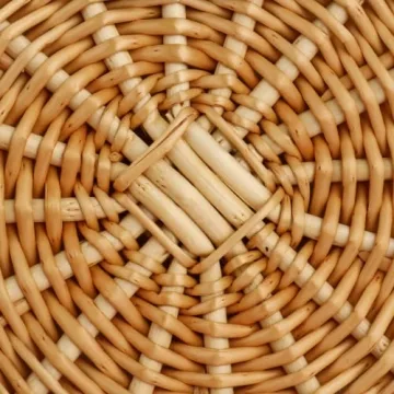 Round Rattan Bag, Pearl Purse, Summer Tote Bag, Top Handle Handbag, Beach Bag Purse for Women, Top Handle Handbag