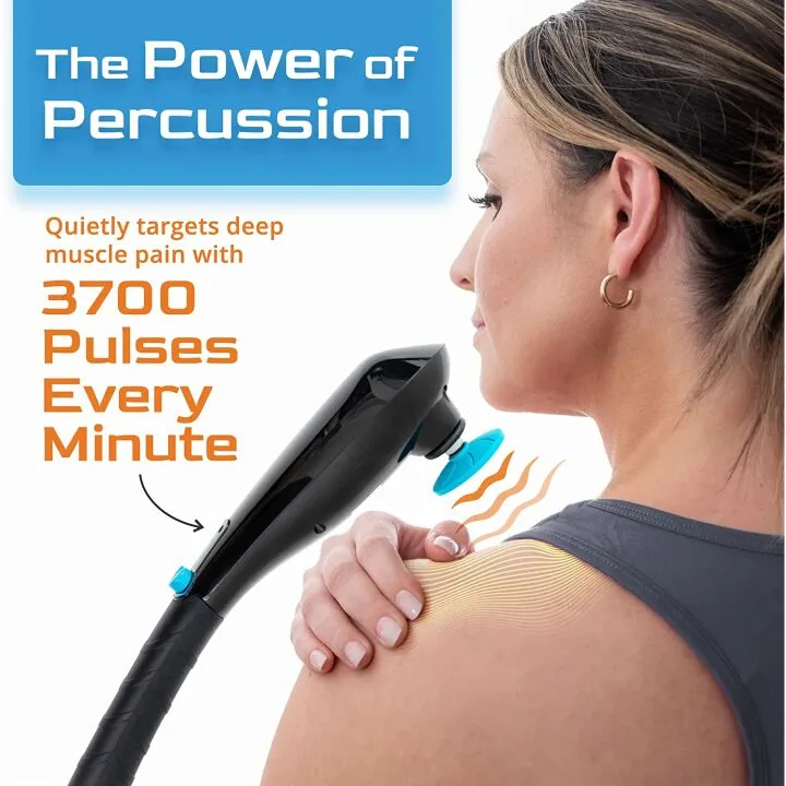 Mighty Bliss Deep Tissue Massager for Pain Relief