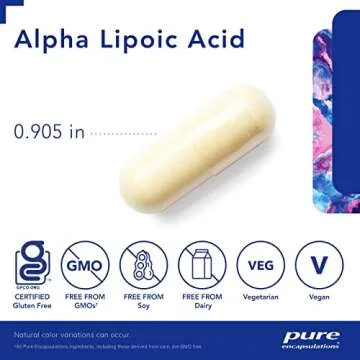 Premium Alpha Lipoic Acid for Nerve Health & Metabolism