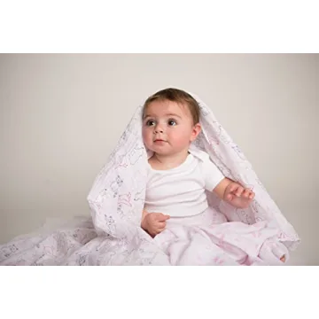 Hudson Baby Unisex Cotton Muslin Swaddle Blankets - 3-Pack