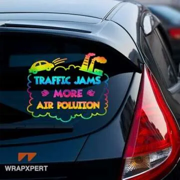 WRAPXPERT 12" Glitter Rainbow Adhesive Vinyl Roll