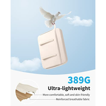 SAIJI Lightweight Portable Lap Desk for Laptop Use