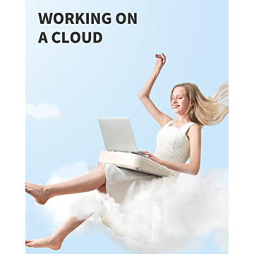 SAIJI Lightweight Portable Lap Desk for Laptop Use