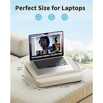 SAIJI Lightweight Portable Lap Desk for Laptop Use