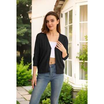 Stylish Lightweight Cardigan for Women - Angashion