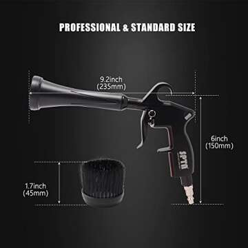 SPTA Car Cleaning Gun: High Pressure Blow Gun for Effortless Cleaning