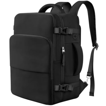 Hanples Unisex Lightweight Laptop Backpack - Ideal for Air Travel, 16-inch Compartment