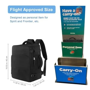 Hanples Versatile 16-Inch Laptop Backpack for Travel and School