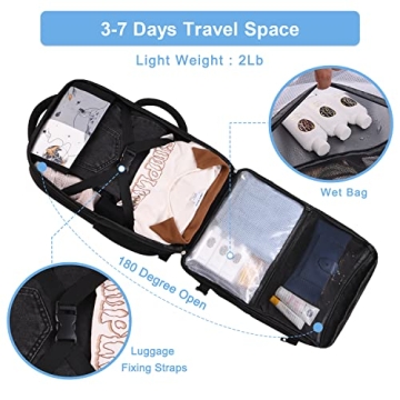 Hanples Versatile 16-Inch Laptop Backpack for Travel and School