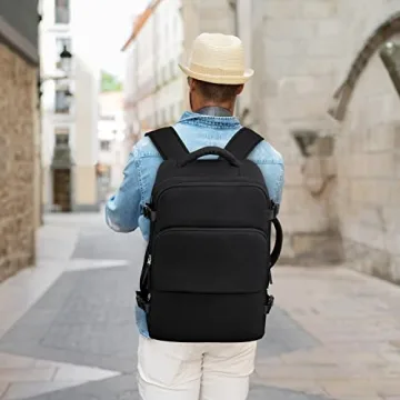 Hanples Versatile 16-Inch Laptop Backpack for Travel and School