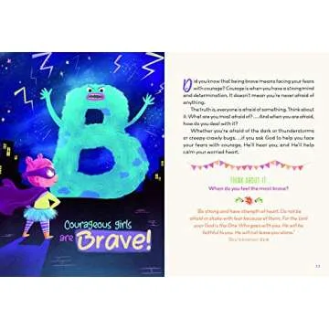 A to Z Devotions for Courageous Girls Inspirational Book