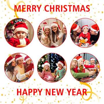 Holiday Velvet Santa Hat - Unisex Festive Party Essential