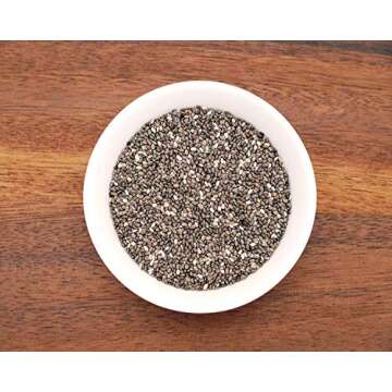 Anthony's Organic Chia Seeds, 2.5 lb, Gluten Free, Vegan, Keto Friendly