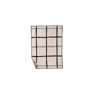 Barefoot Dreams CozyChic Grid Plaid Throw Blanket - Soft and Stylish Comfort